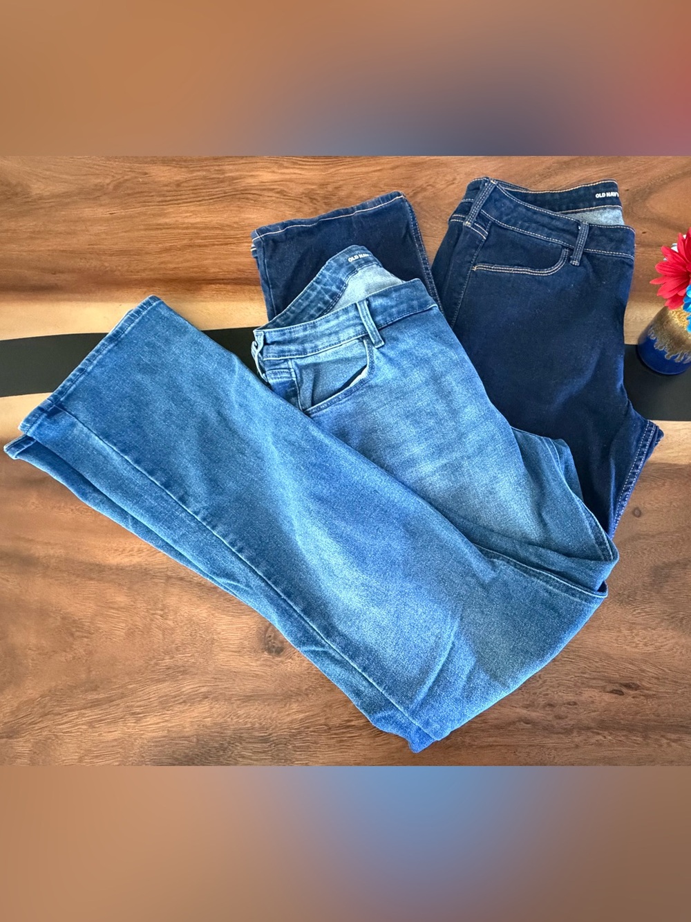 Bundle of 2 pairs! - Old Navy 12 Long High Rise Boot Cut Women’s Jeans
